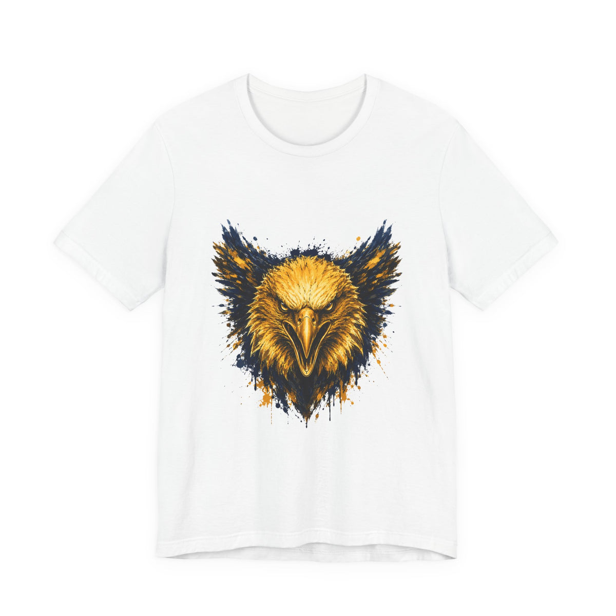 Eagle Logo Blue & Gold Tee