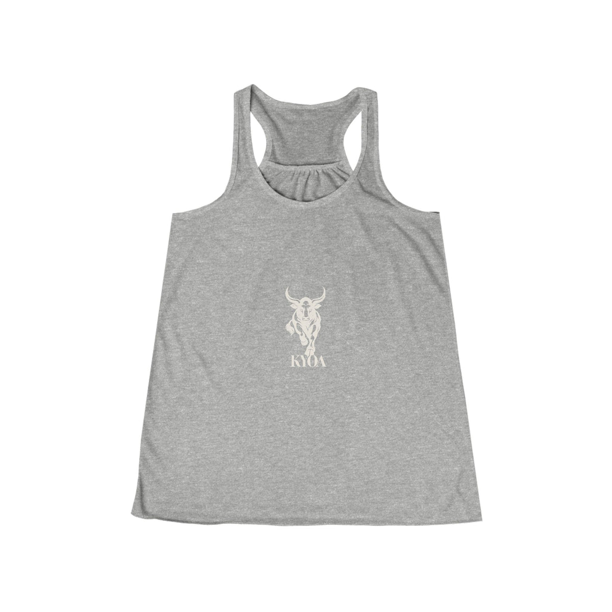 KYOA — The Bull · Women's Racerback (RELENTLESS)
