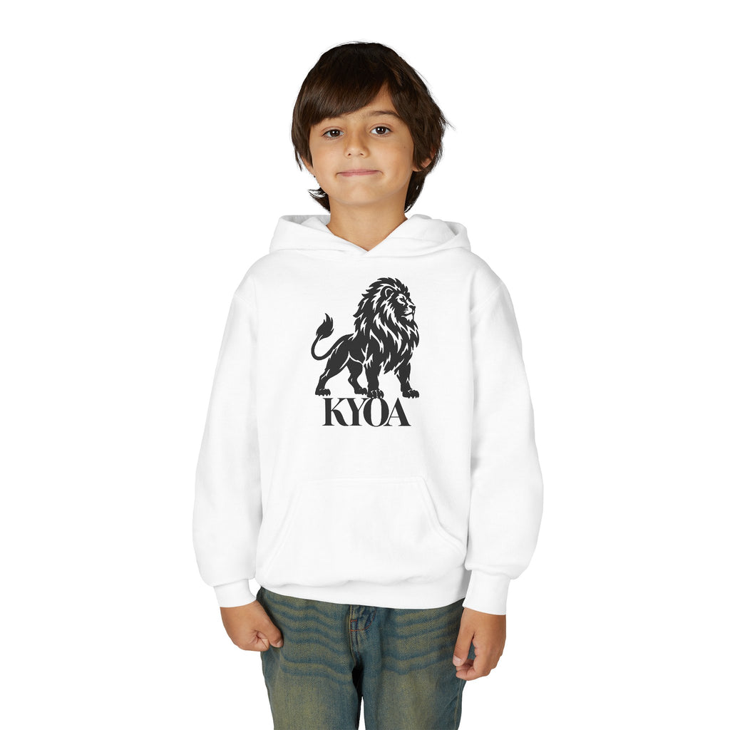 KYOA KIDS — The Lion · Kids Hoodie (COURAGE)