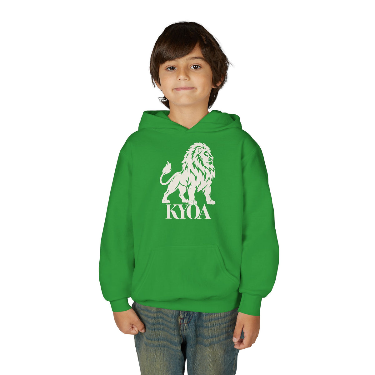 KYOA KIDS — The Lion · Kids Hoodie (COURAGE)