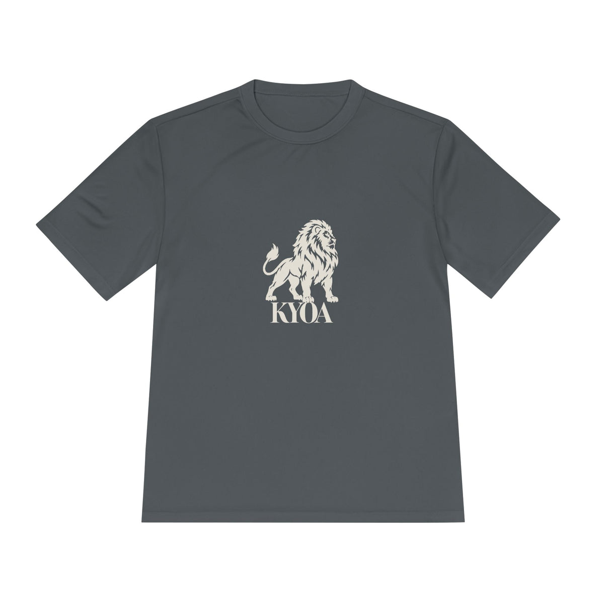 KYOA — The Lion · Performance Tee (COURAGE)