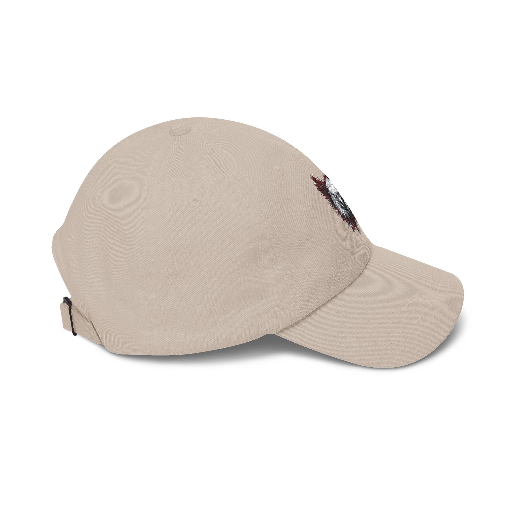 Eagle (Black & Red) — Embroidered Dad Hat