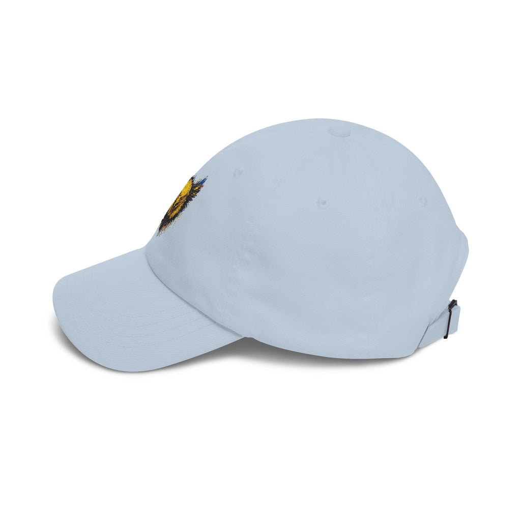 Eagle (Blue & Gold) — Embroidered Dad Hat