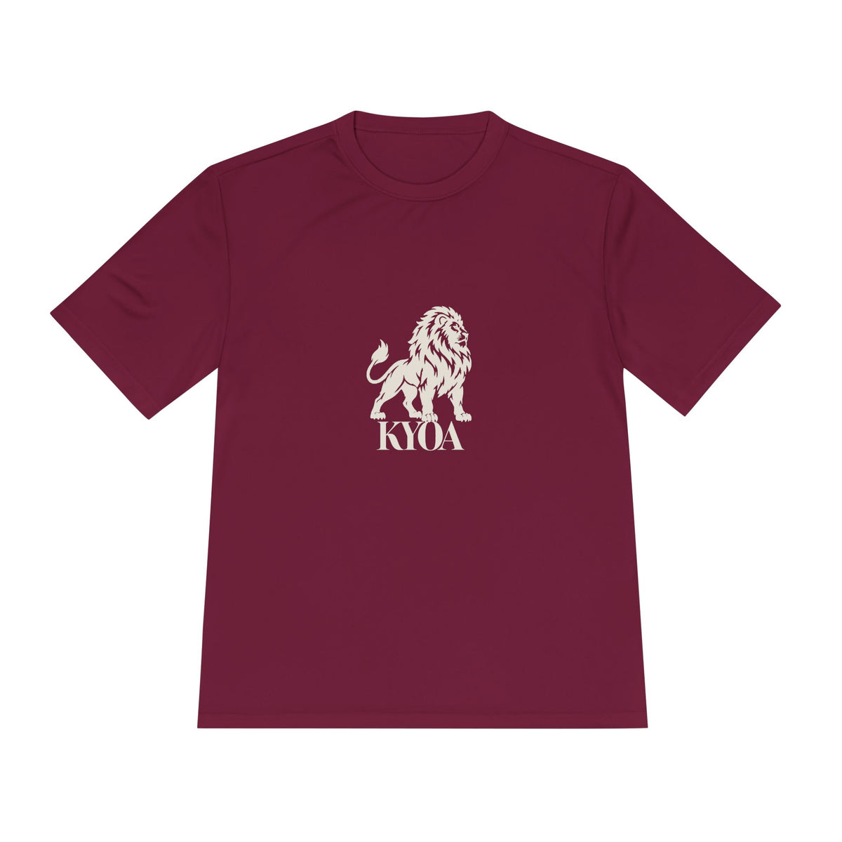 KYOA — The Lion · Performance Tee (COURAGE)