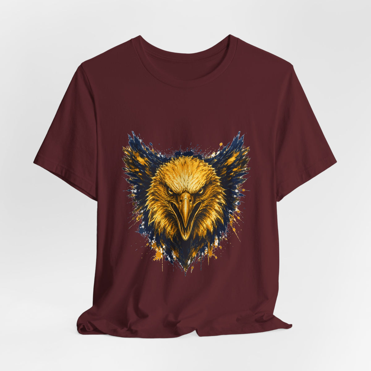 Eagle Logo Blue & Gold Tee