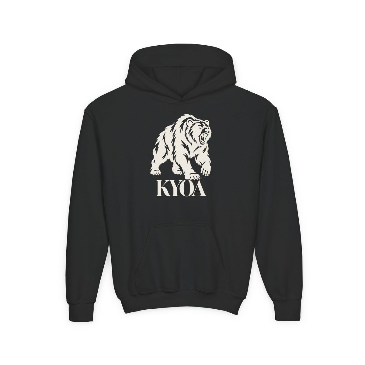 KYOA KIDS — The Bear · Kids Hoodie (STRENGTH)