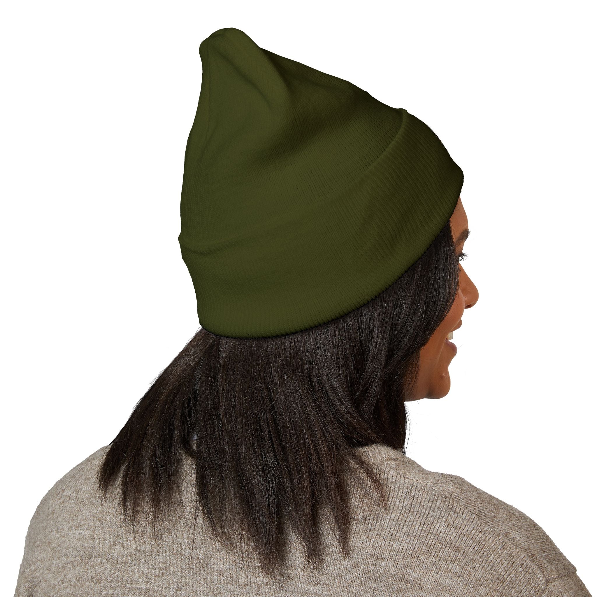 Eagle (Blue & Gold) — Embroidered Beanie