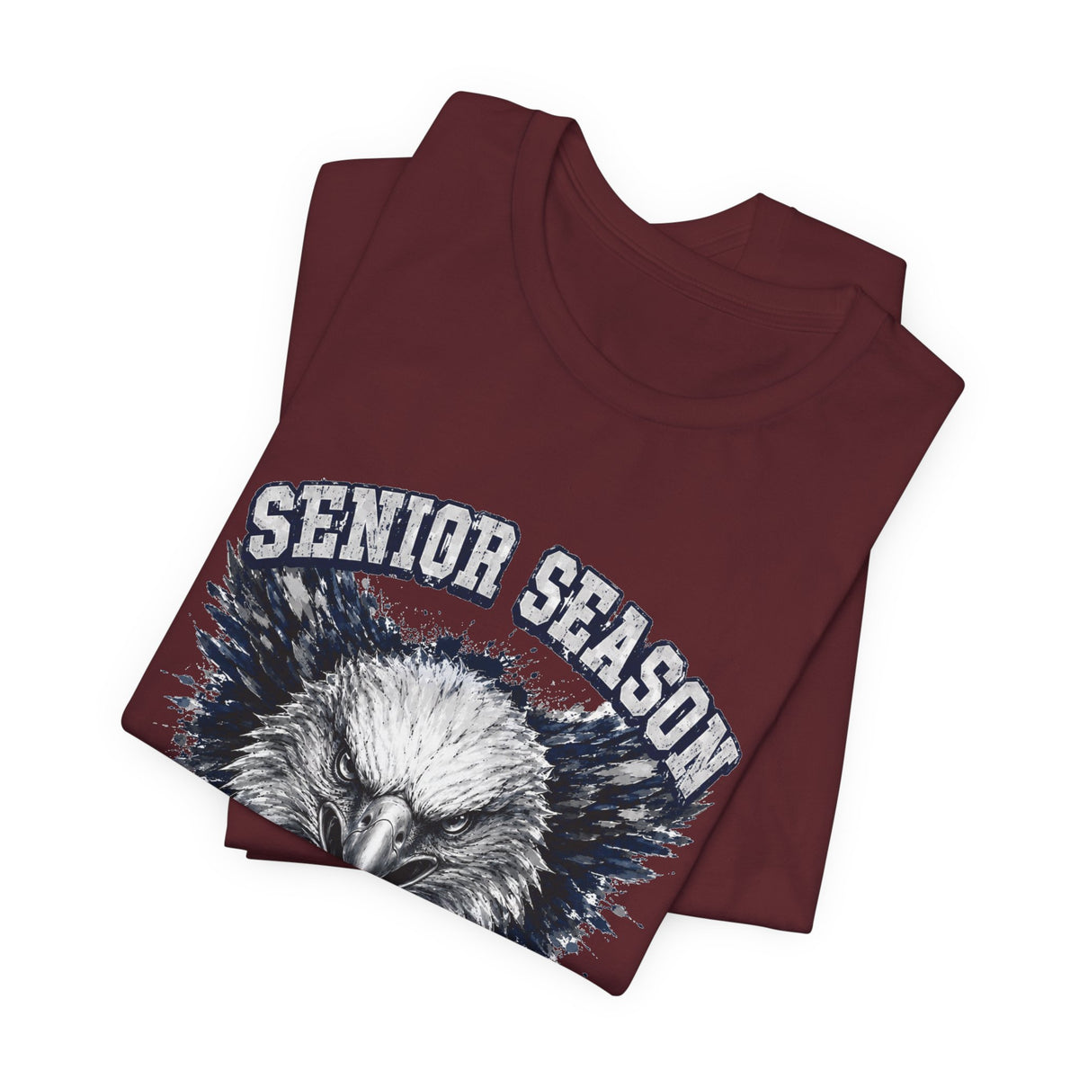 Senior Season — Eagle Country 2027 Blue & White Tee