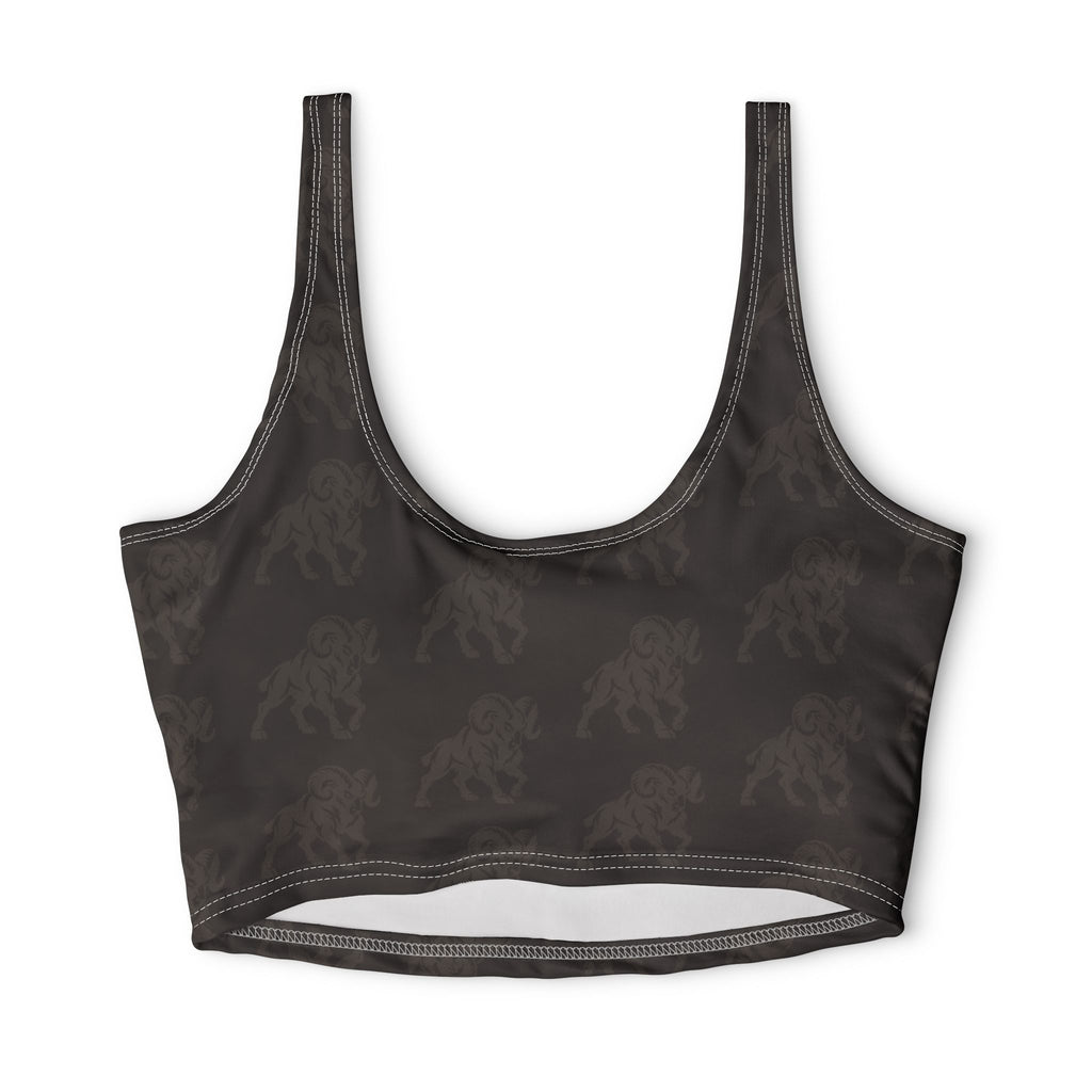 KYOA — The Ram · All-Over Monogram Sports Bra (HEADSTRONG)