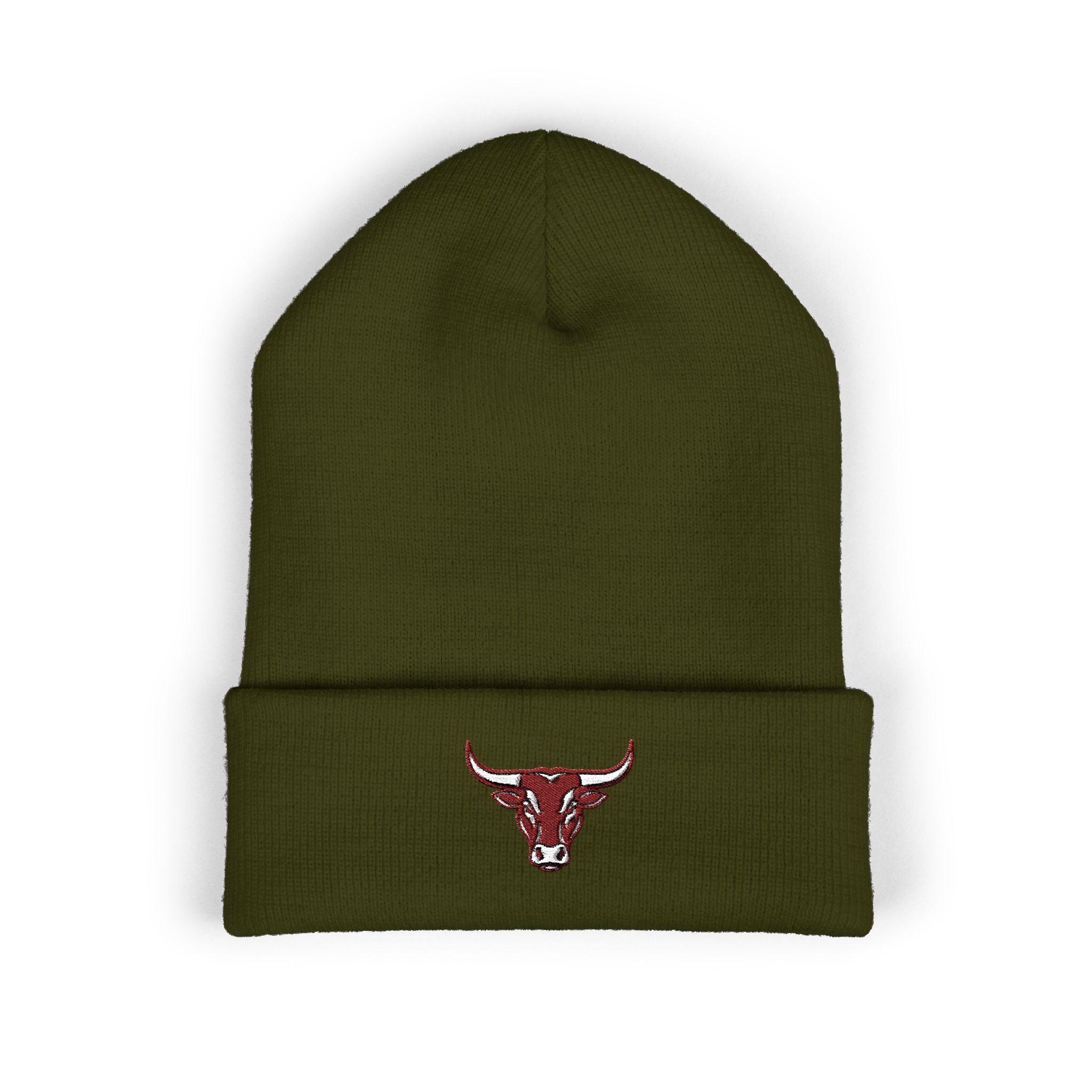 Longhorn — Embroidered Beanie