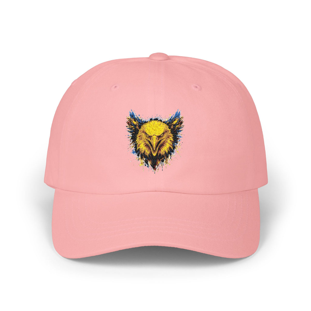 Eagle (Blue & Gold) — Embroidered Dad Hat