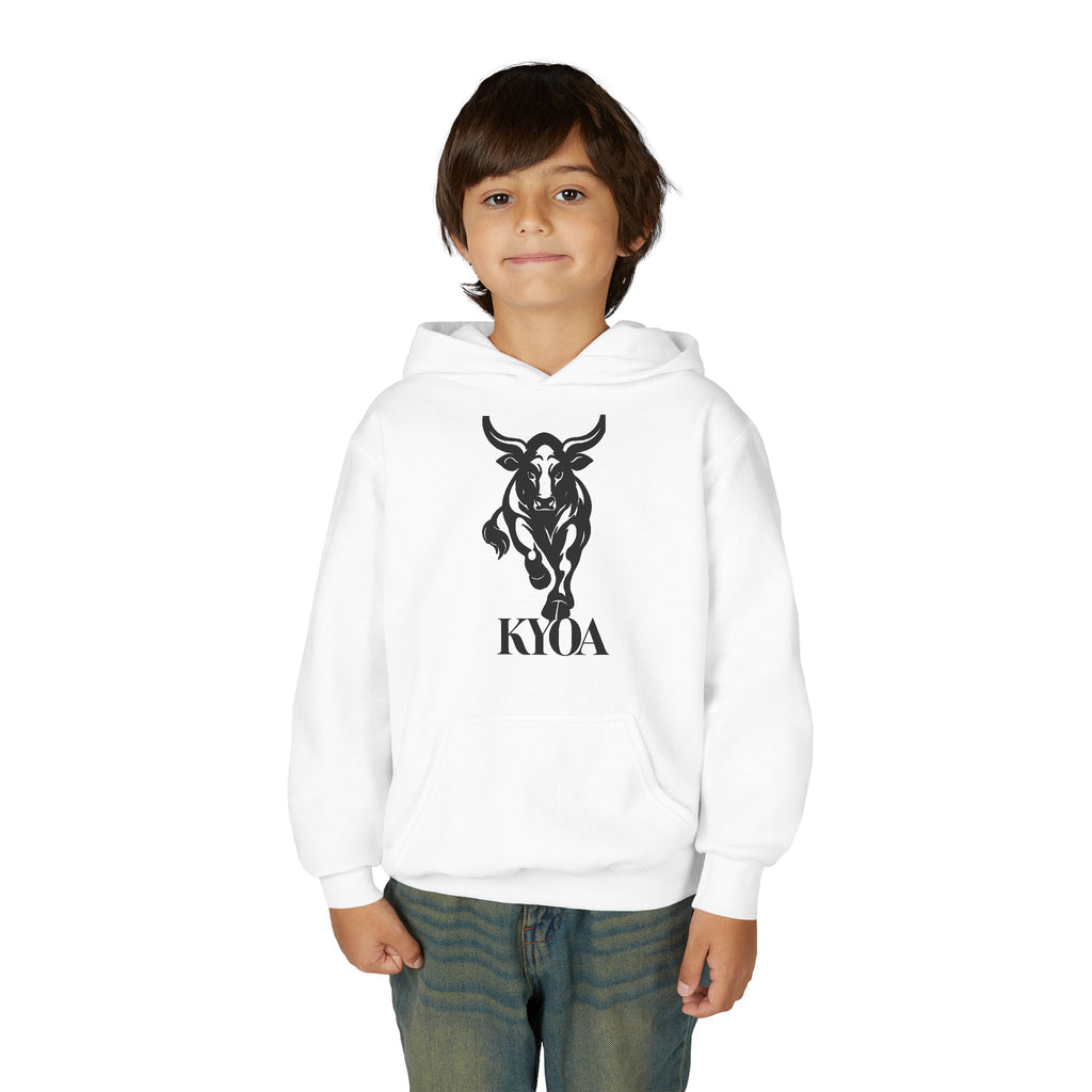 KYOA KIDS — The Bull · Kids Hoodie (RELENTLESS)