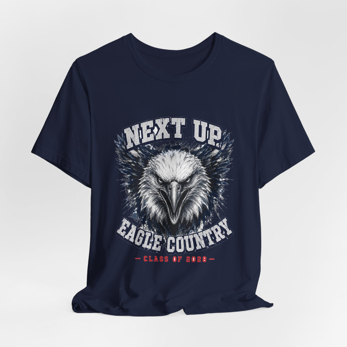 Next Up — Eagle Country 2028 Blue & White Tee