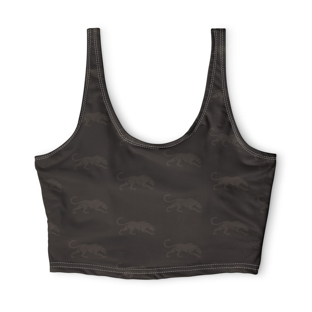 KYOA — The Panther · All-Over Monogram Sports Bra (DISCIPLINE)