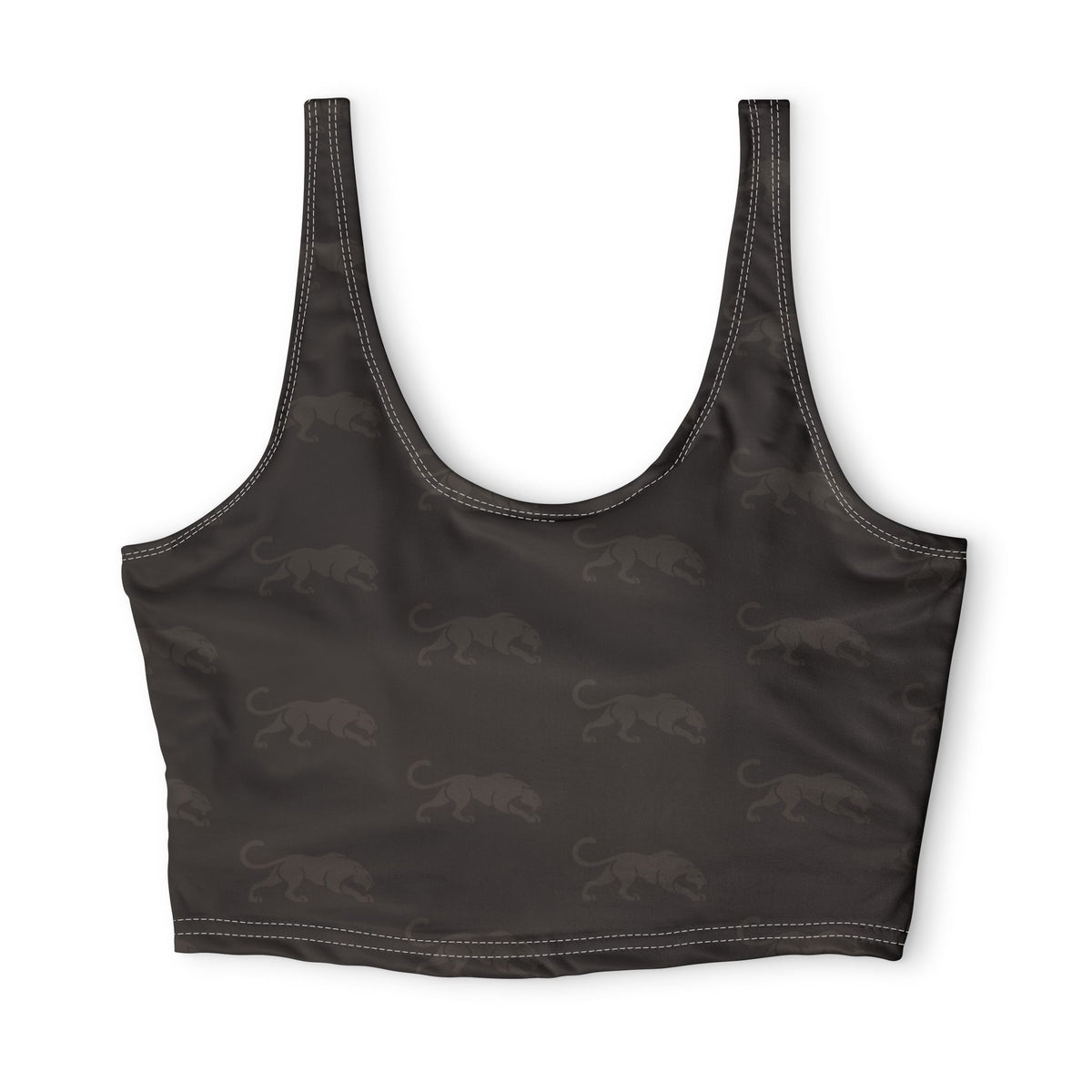 KYOA — The Panther · All-Over Monogram Sports Bra (DISCIPLINE)