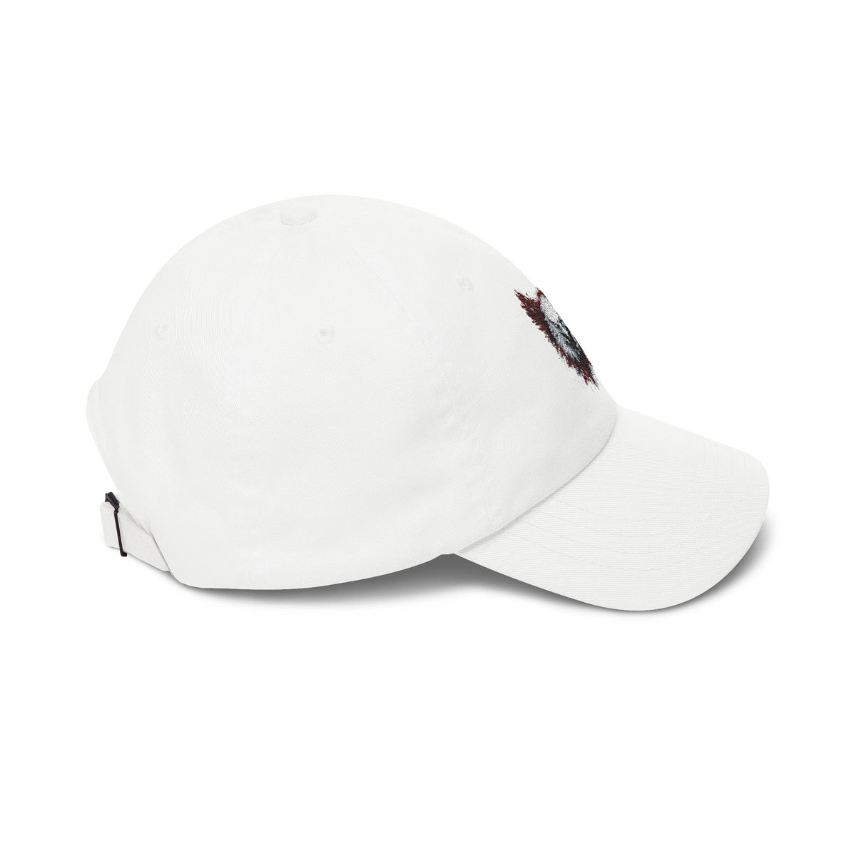 Eagle (Black & Red) — Embroidered Dad Hat