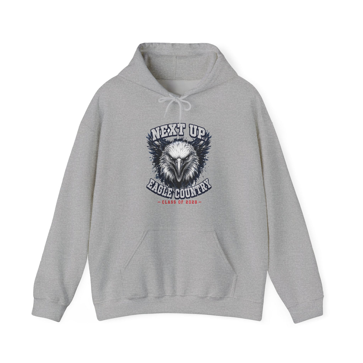 Next Up — Eagle Country 2028 Blue & White Hoodie