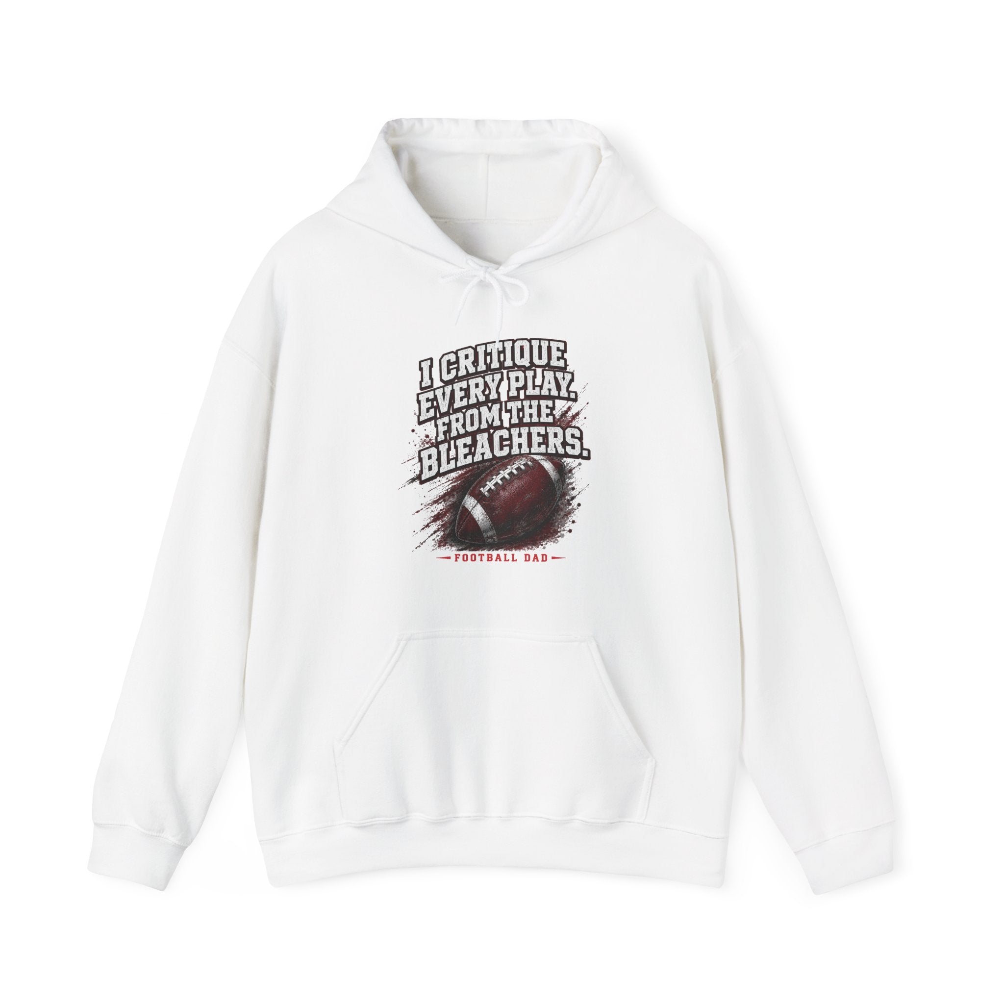 I Critique Every Play — Football Dad Hoodie